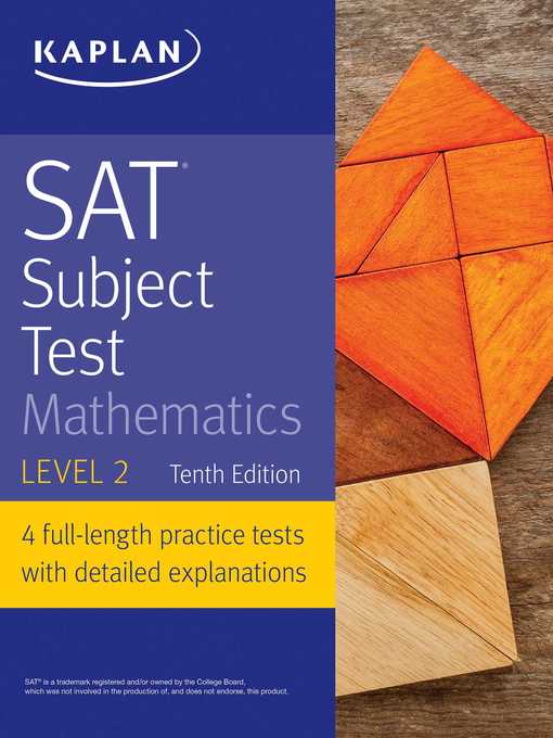 Cover image for SAT Subject Test Mathematics Level 2